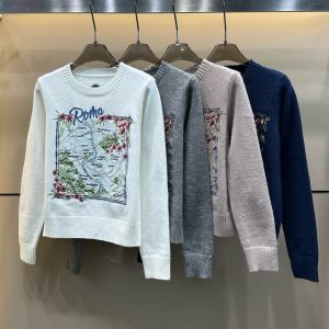 Aaa Dior Long-Sleeved Sweater