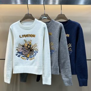 Aaa Designer Louis Vuitton Long-Sleeved Sweater