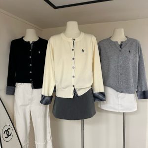 1:1 Designer Ralph Lauren Long-Sleeved Cardigan