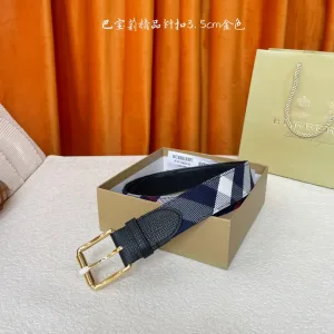 AAA High Quality Burberry Leather Belt