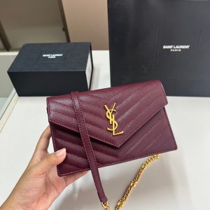 Designer Luxury Saint Laurent Envelope