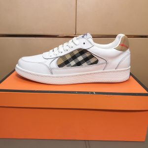 Aaa Burberry Cowhide Casual Shoes