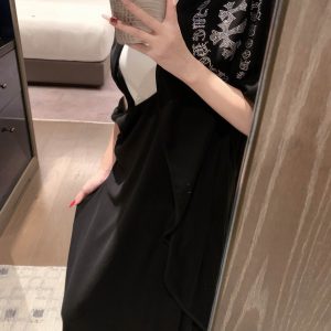 High Quality Chrome Hearts Stone Long Skirts