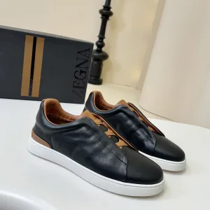 Luxury Zegna Cowhide Sneakers