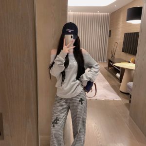 High Quality Chrome Hearts Leather Trousers