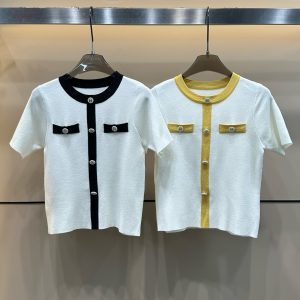 Designer Chanel Short Sleeves
