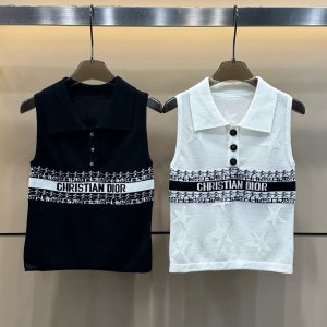 Luxury Dior Jacquard Vest
