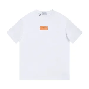 Designer High Quality Loewe Short-Sleeved T-Shirt Black Cotton Pure Summer