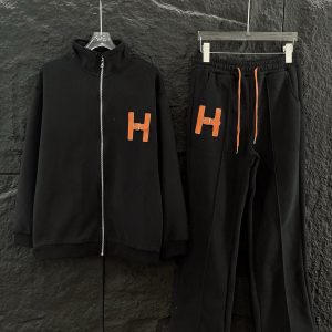High Quality Hermès Leather Trousers
