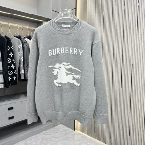 High Quality Luxury Burberry Cashmere Sweater For Autumn