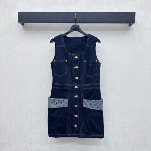 1:1 Louis Vuitton Denim Dresses