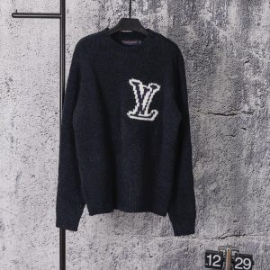 Designer Louis Vuitton Jacquard Sweater For Fall