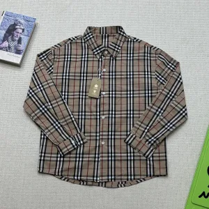 AAA Burberry Long-Sleeved Shirt Color Cotton Pure Spandex Winter