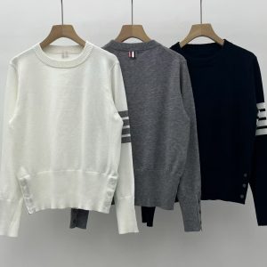 Aaa High Quality Thom Browne Jacquard Long-Sleeved
