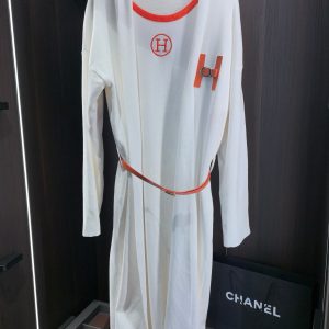High Quality Hermès Leather Long-Sleeved