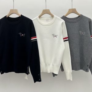 Designer Aaa Thom Browne Long-Sleeved Sweater