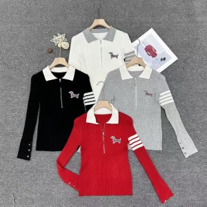 Aaa Luxury Thom Browne Jacquard Long Sleeves