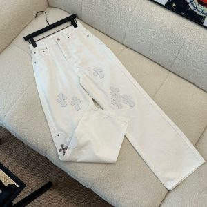1:1 High Quality Chrome Hearts Leather Pants