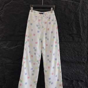 Aaa Louis Vuitton Jacquard Pants
