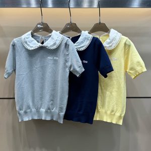 High Quality Miu Miu Short Sleeves