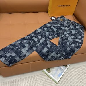 1:1 Louis Vuitton Denim Trousers For Fall