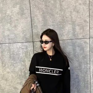 Luxury Reps Moncler Sweater Blue Jacquard Spring Autumn Winter