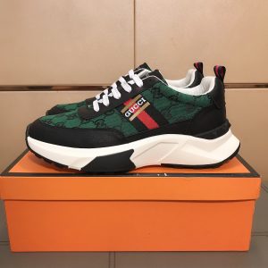 Designer 1:1 Gucci Cowhide Casual Shoes