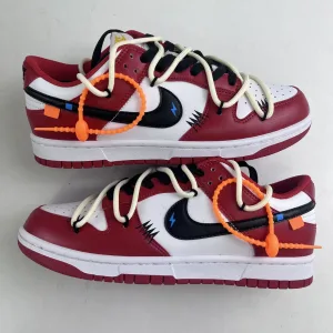 Designer Nike Sneakers Red Lace