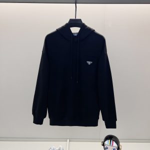 Luxury Prada Cotton Hoodie