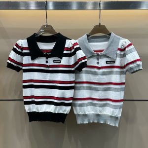 Luxury Miu Miu Short Sleeves