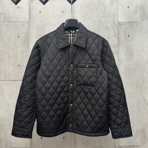 High Quality Burberry Cotton Cotton-Padded Clothes For Fall