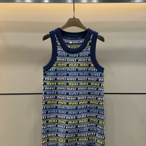 High Quality Aaa Miu Miu Jacquard Vest