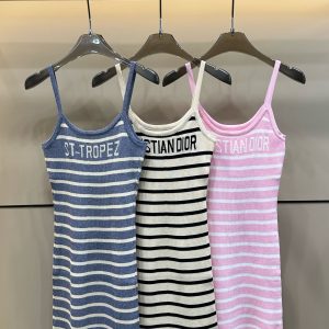 1:1 Dior Jacquard Spaghetti Straps