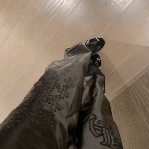 Aaa 1:1 Chrome Hearts Leather Leather Pants