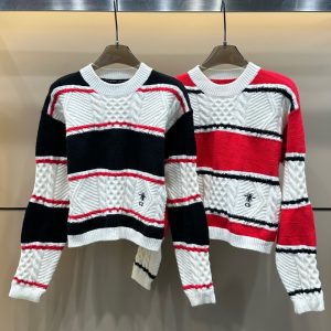 Luxury Designer Dior Long-Sleeved Sweater