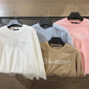 Reps High Quality Louis Vuitton Long-Sleeved Red Autumn Patch