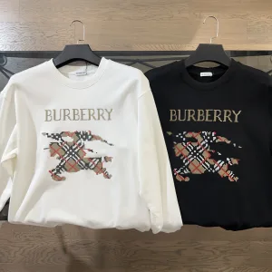 Luxury Burberry Sweatshirt Red Eva