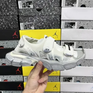 Luxury Balenciaga Sandals White