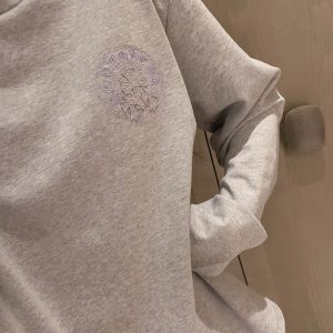 Designer Chrome Hearts Long-Sleeved T-Shirt