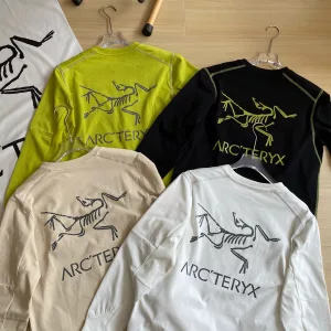 Reps AAA Archaeopteryx Long-Sleeved T-Shirt Red Cotton Spring Summer Autumn