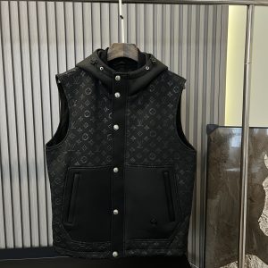 High Quality Luxury Louis Vuitton Cotton Vest For Autumn
