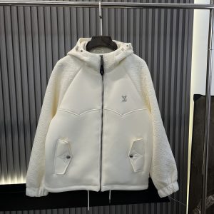 Luxury Louis Vuitton Cotton Coat For Autumn