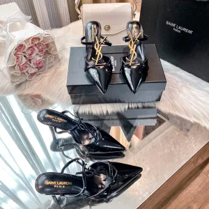 AAA Designer Saint Laurent High Heel Red