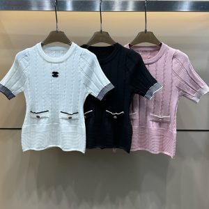 Designer Chanel Short Sleeves
