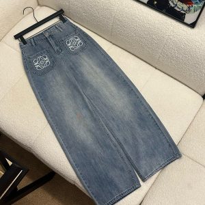 Luxury Loewe Leather Pants