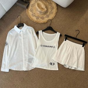 High Quality Chrome Hearts Linen Shirts