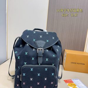 1:1 High Quality Louis Vuitton Denim Backpack