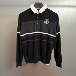 Luxury Louis Vuitton Cotton Long Sleeves