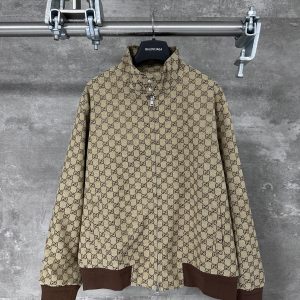 1:1 High Quality Gucci Canvas Long-Sleeved Shirt For Autumn