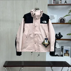 Designer Luxury North Windproof Jacket Pink